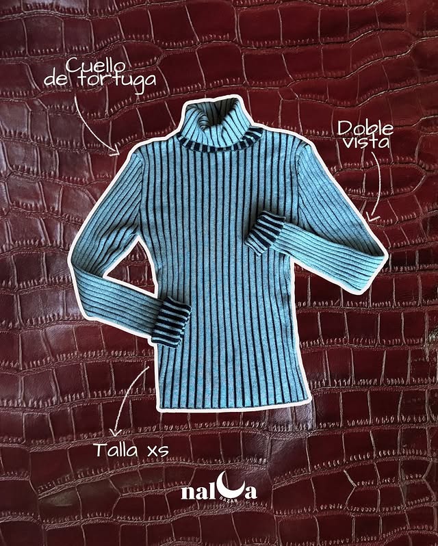 Blusa cuello de tortuga