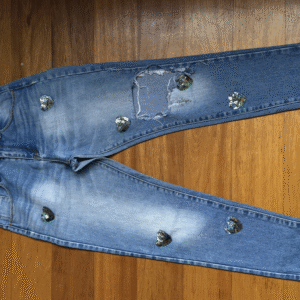 Pantalon de Mezclilla Roto