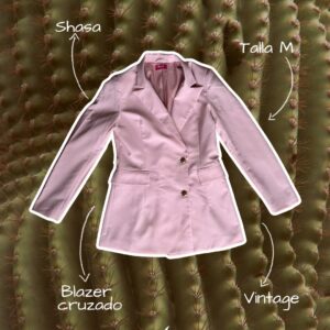 Blazer Rosa Pastel